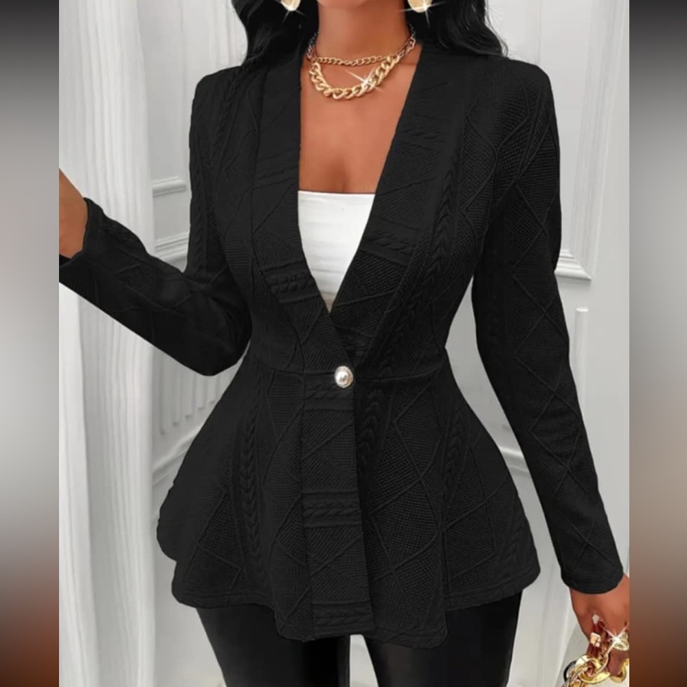 Elegant Black Women's Jacket